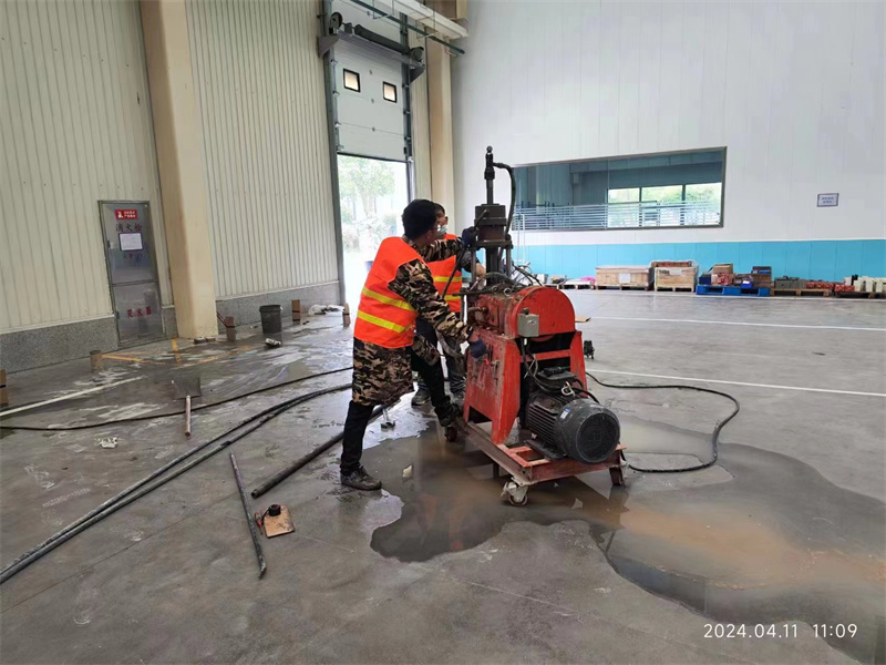 安顺厂房地面下沉塌陷注浆加固施工